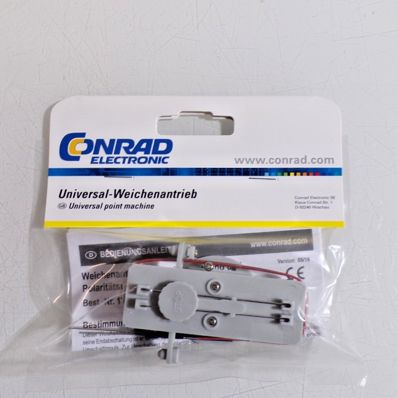 Conrad H0 1396900 Weichenantrieb siehe Foto in OVP PK3108