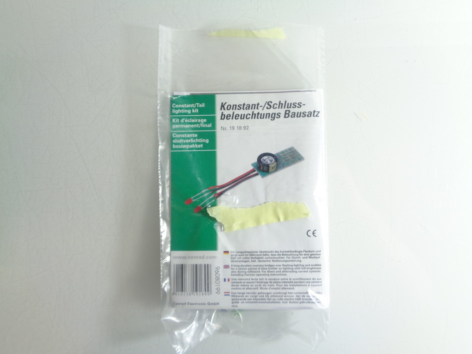 Conrad H0 191892 Konstant- Schlussbeleuchtung Bausatz siehe Foto in OVP PK1861