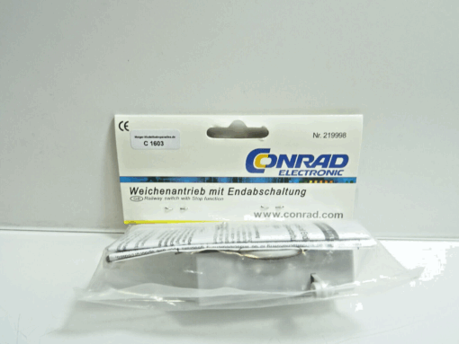 Conrad H0 219998 Weichenantrieb mit Endabschaltung in OVP AR8249 – Bild 3
