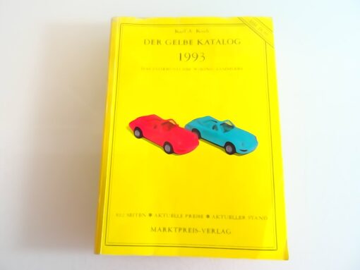 Der Gelbe Katalog 1993 Das Jahrbuch des Wiking-Sammlers siehe Foto RR2018 o.