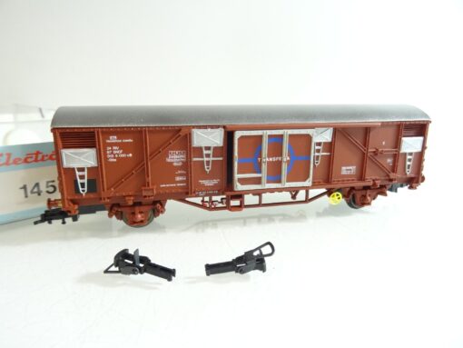Electrotren H0 1450 gedeckter Güterwagen Transfesa der SNCF in OVP RR891 – Bild 3