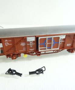 Electrotren H0 1450 gedeckter Güterwagen Transfesa der SNCF in OVP RR891
