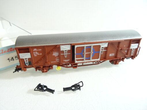 Electrotren H0 1450 gedeckter Güterwagen Transfesa der SNCF in OVP RR891