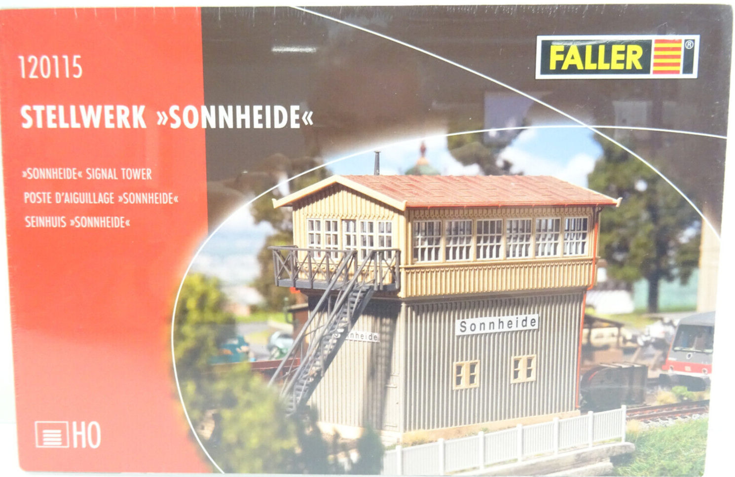 Faller H0 120115 Bausatz Stellwek Sonnheide NEU in OVP C24