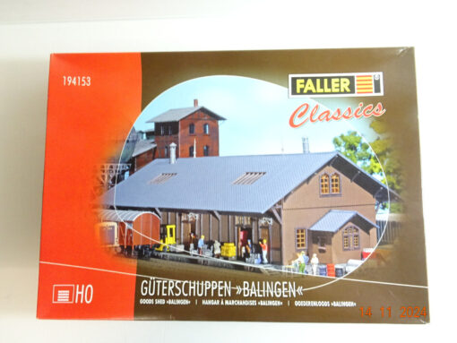 Faller H0 194153 Güterschuppen Balingen siehe Foto in OVP CK4017