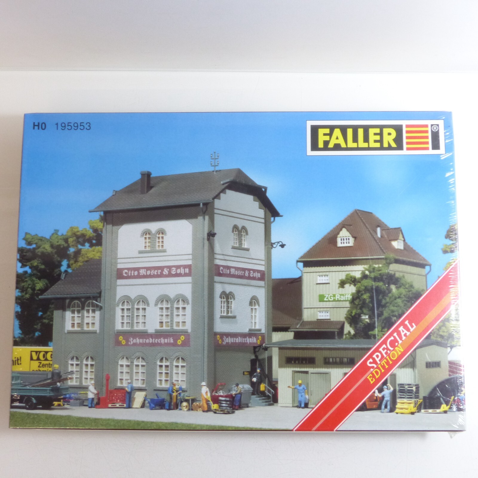 Faller H0 195953 Modellbausatz Zahnradfabrik ungeöffnet in OVP EX2460