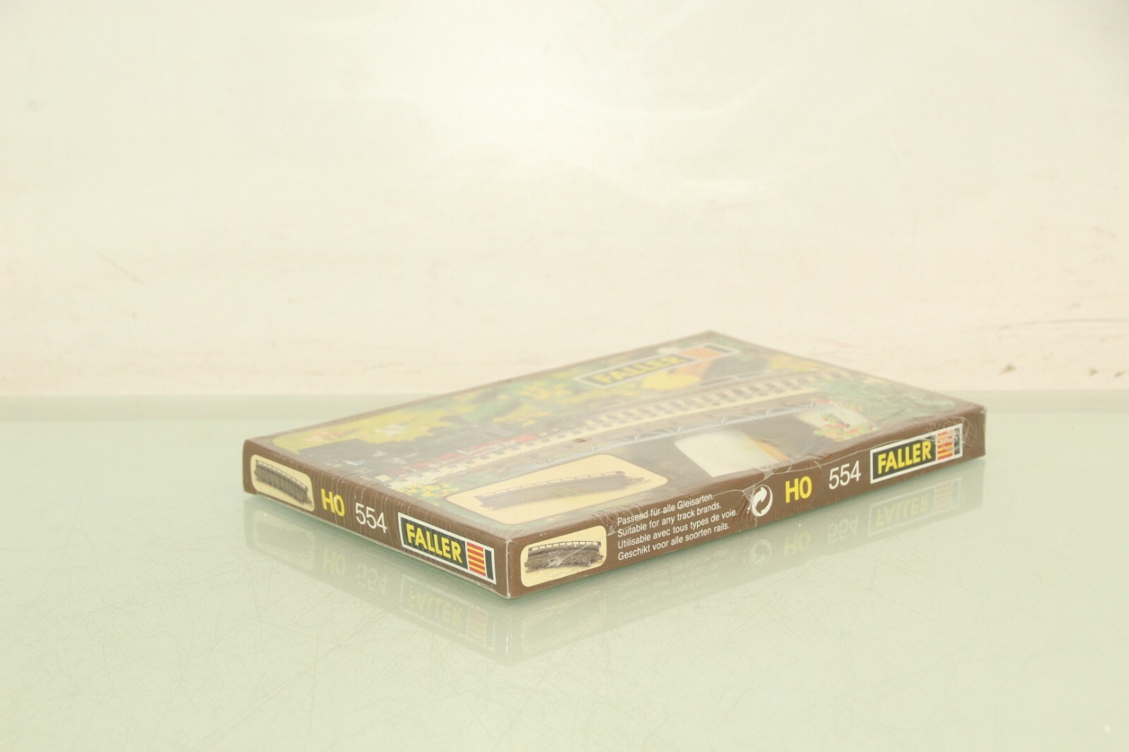 Faller H0 554 Gleisbett gebogen neuwertig in OVP LW3007 – Bild 3