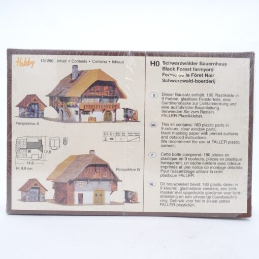 Faller H0 Bausatz 131290 Schwarzwälder Bauernhaus in ungeöffneter OVP EX6412 – Bild 3