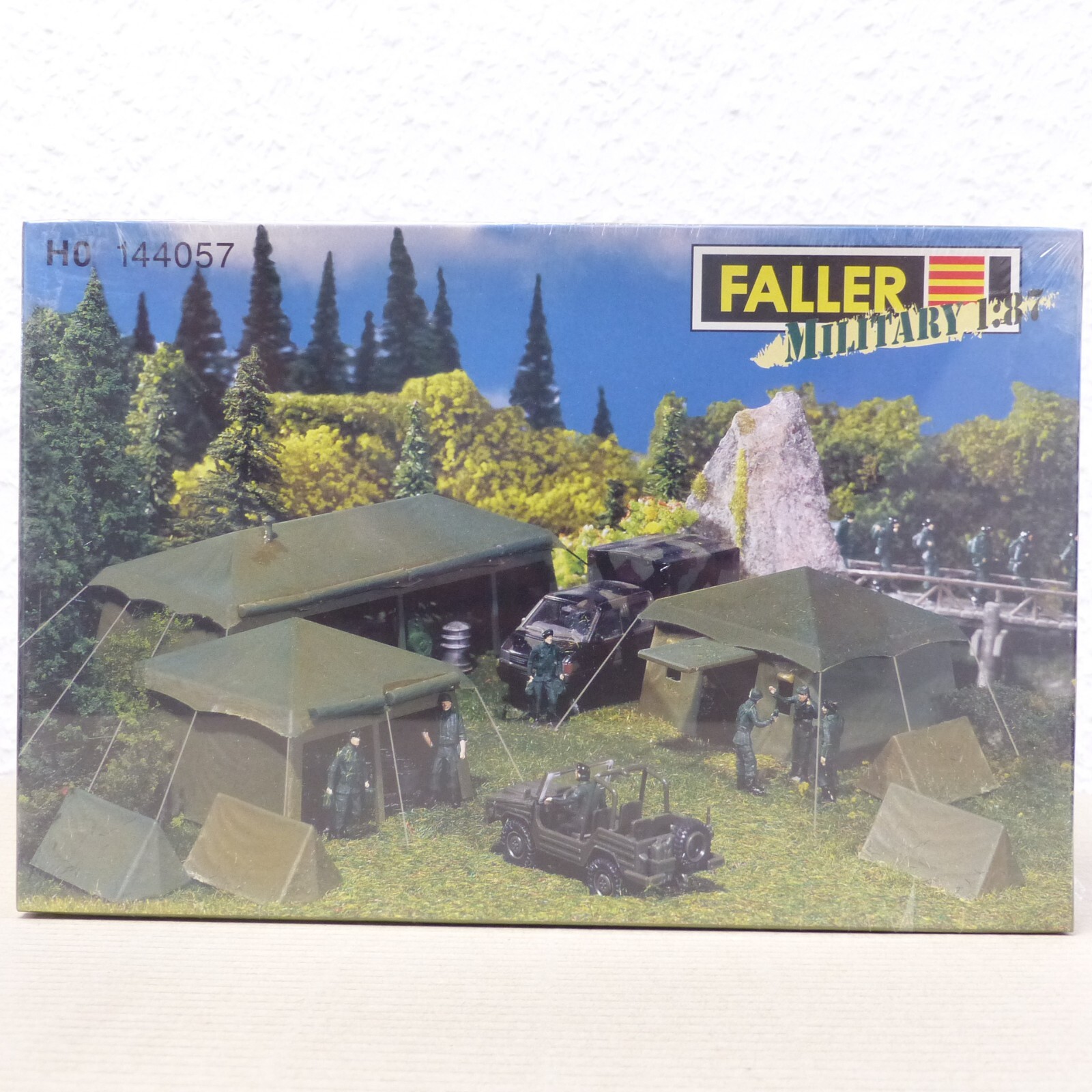 Faller H0 Bausatz 144057 Militärische Zelte in OVP EX3009