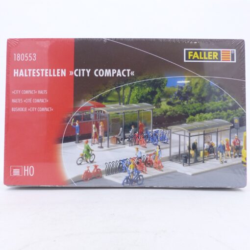 Faller H0 Bausatz 180553 Haltestelle City Compact in ungeöffneter OVP EX7517