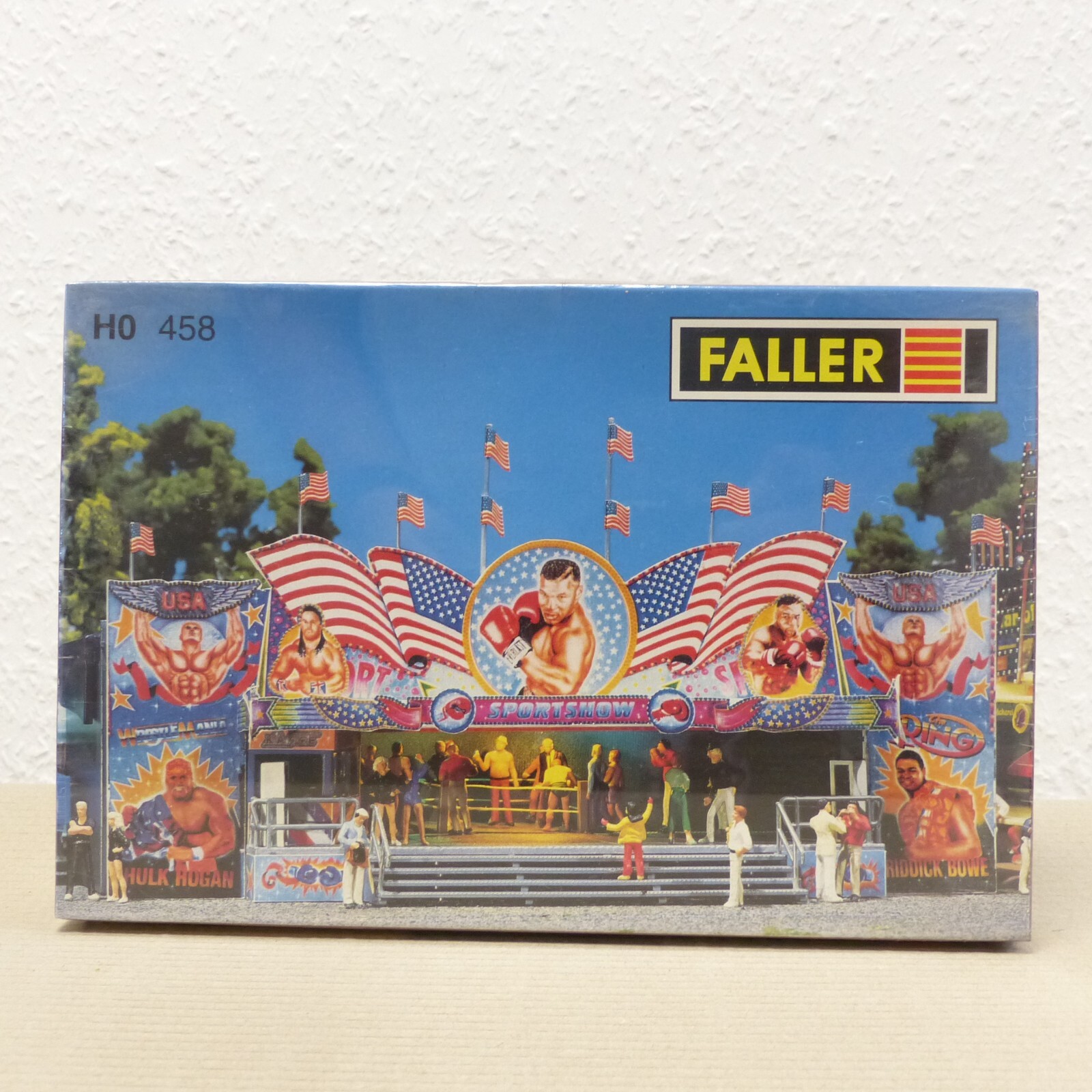 Faller H0 Bausatz 458 Sport - Show ungeöffnet in OVP EX2999