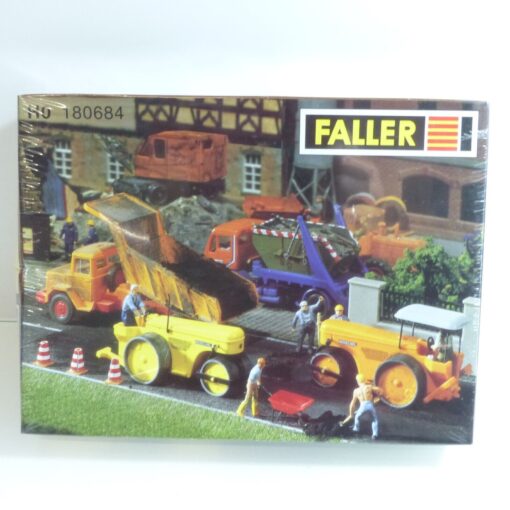 Faller H0 Bausatz Nr.: 180684 Straßenwalze mit Antrieb ungeöffnet, in OVP EX2498