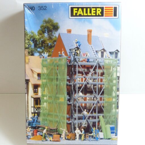 Faller H0 Bausatz Nr.: 352 Baugerüst mit Zubehör - ungeöffnet, in OVP EX2500