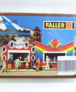 Faller H0 Bausatz Nr.: 445 zwei Schausteller-Buden - ungeöffnet, in OVP EX2543