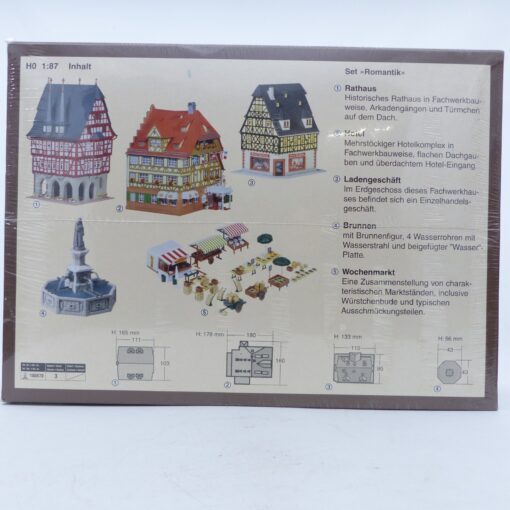 Faller H0 Bausatz Set Romantik 5 Gebäudebausätze in ungeöffneter OVP EX6289 – Bild 3