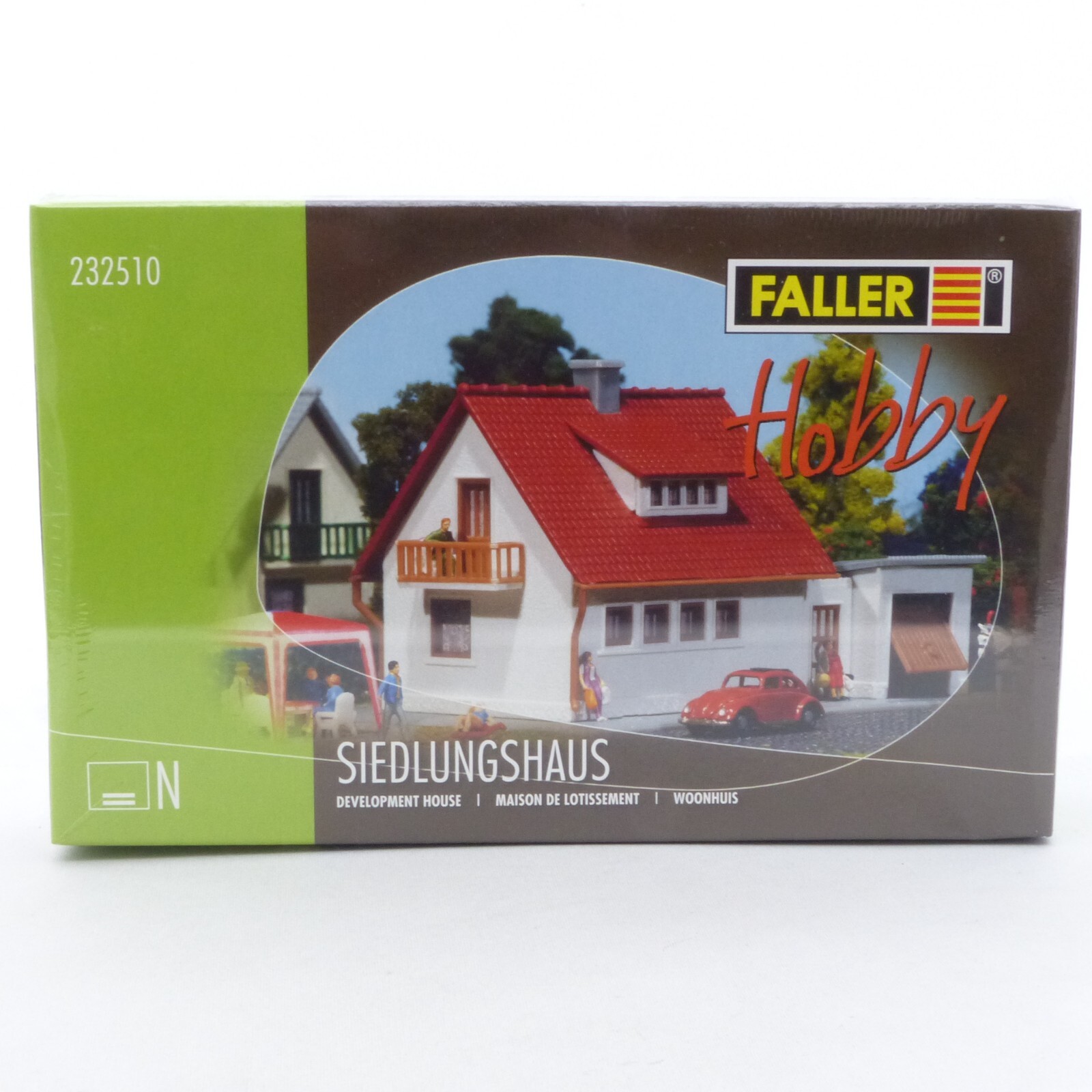 Faller Spur N Bausatz Nr.: 232510 Siedlungshaus - ungeöffnet, in OVP EX2555