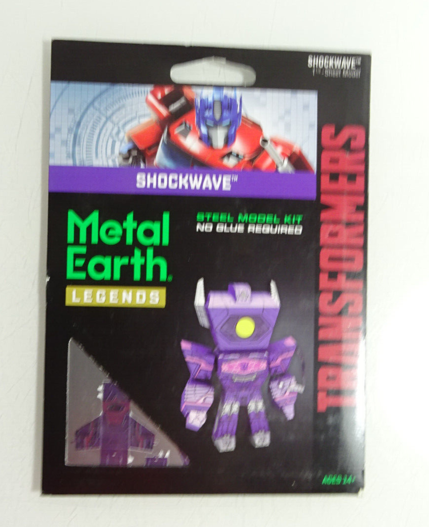 Fascinations Metall Earth Legends Bausatz 3 D Figur Shockwave in OVP AR8183