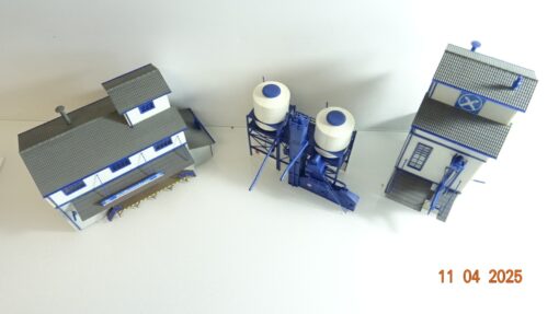 Fertigmodell H0 Raiffeisenlager aus Anlagenrückbau siehe Foto CK7463 o. – Bild 3
