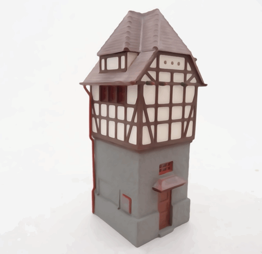 Fertigmodell H0 Turm ca 4,5 x 4,5 cm aus Anlagerückbau, siehe Foto RR2030 o. – Bild 3
