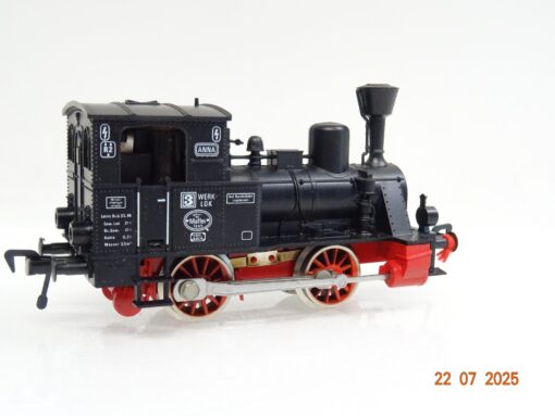 Fleischmann H0 4000 Dampflok schwarze Anna Werkslok JL1758 o. – Bild 3