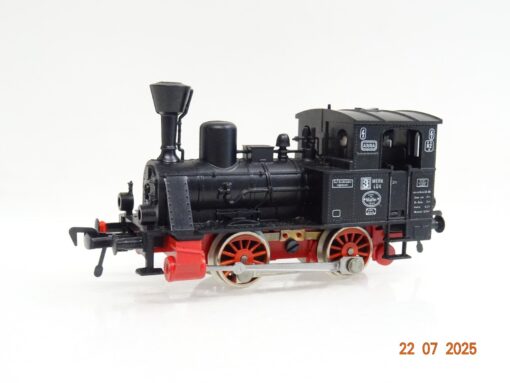 Fleischmann H0 4000 Dampflok schwarze Anna Werkslok JL1758 o.