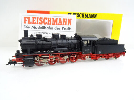 Fleischmann H0 4155 Dampflok BR 55 4455 der DB neuwertig in OVP LE4260