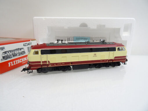Fleischmann H0 423401 Diesellok BR 218 105-5 der DB mit DSS in OVP LE3731