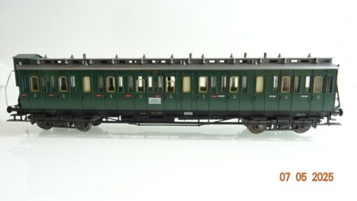 Fleischmann H0 5086 Abteilwagen 3. Kl. mit Bremserhaus der DRG in OVP PR7393 – Bild 3