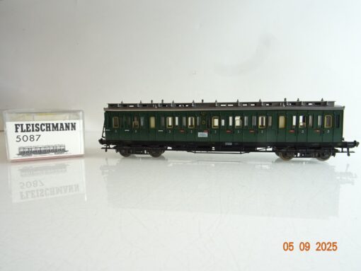 Fleischmann H0 5087 Abteilwagen 3.Kl. der DRG in OVP BH181