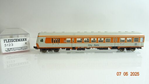 Fleischmann H0 5123 K Steuerwagen City-Bahn 2.Kl/Gepabt. der DB in OVP PR7400