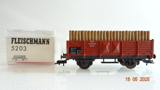 Fleischmann H0 5203 offener Güterwagen Ladung der DB in OVP PR7641