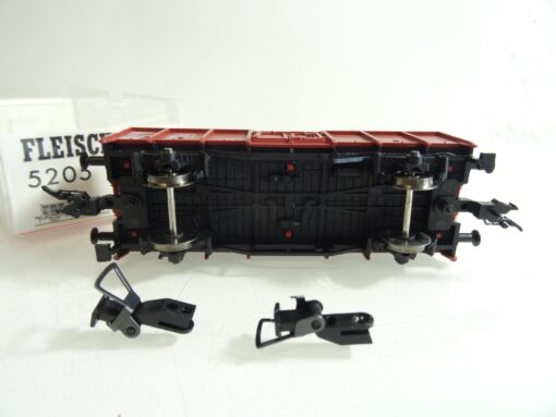 Fleischmann H0 5205 Hochbordwagen mit Ladung der DB in OVP RR722 – Bild 4