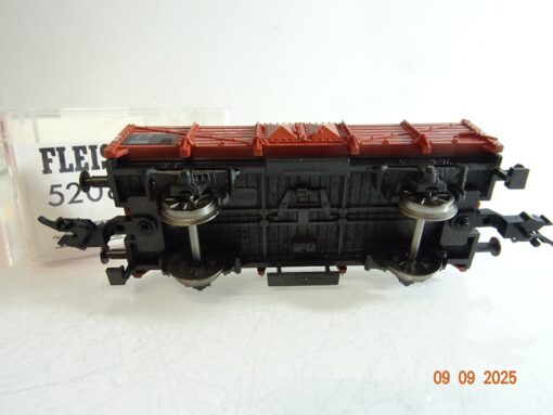 Fleischmann H0 5208 Hochbordwagen Halle der DRG in OVP RR3475 – Bild 4