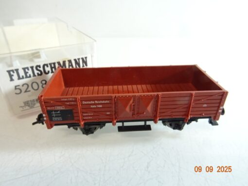 Fleischmann H0 5208 Hochbordwagen Halle der DRG in OVP RR3475