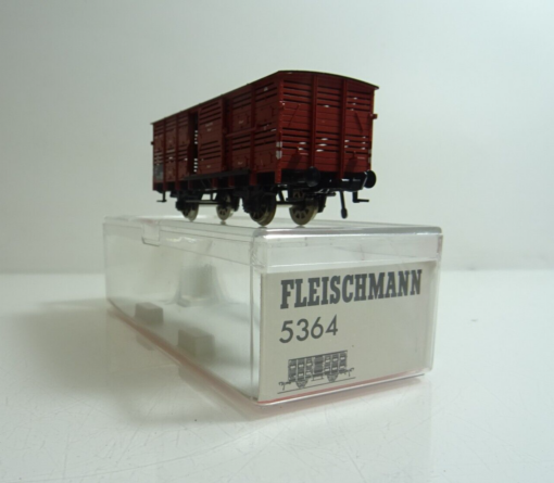 Fleischmann H0 5364 Viehtransportwagen der DR in OVP PR463 – Bild 5