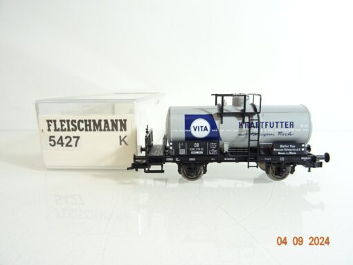 Fleischmann H0 5427 K Kesselwagen Vita Kraftfutter der DB in OVP PR2483