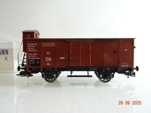 Fleischmann H0 5816 K geschl. Güterwagen Bremserhaus der K.P.E.V. in OVP BH204 – Bild 3