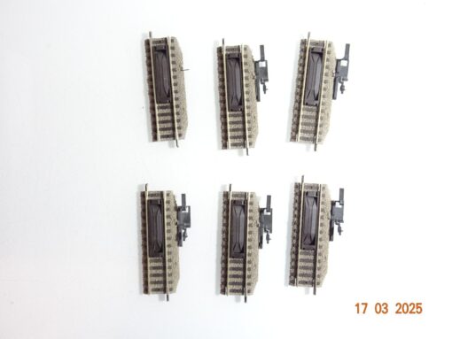 Fleischmann H0 6114 6x Entkupplungsgleis Handbetrieb siehe Foto CK6677 o.