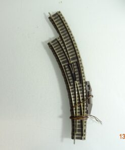 Fleischmann H0 6170W Bogenweiche links mit Antrieb siehe Foto CK6640 o.