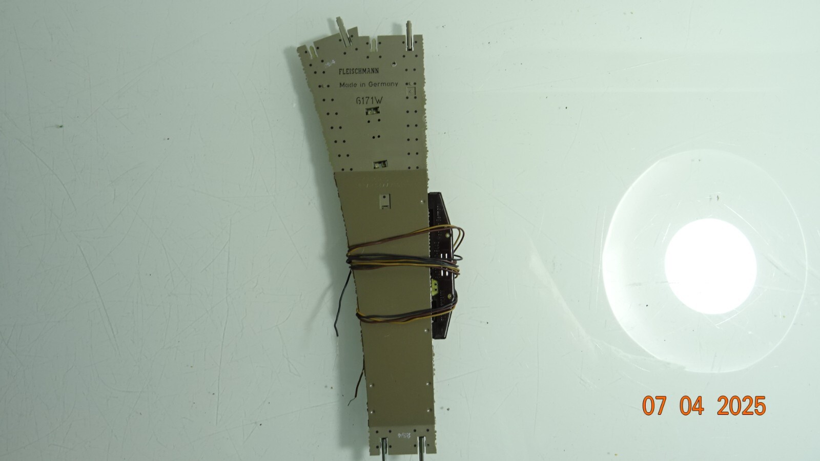 Fleischmann H0 6171W Weiche rechts mit Antrieb siehe Foto CK7315 o. – Bild 3