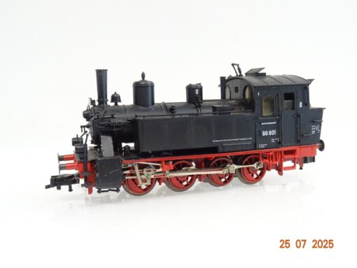 Fleischmann H0 64099 Dampflok BR 98 801 der DB Digital JL1809 o.