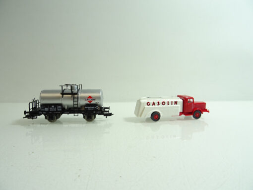 Fleischmann H0 81 5425 K Kesselwagen und Tankwagen in OVP TF803 – Bild 3