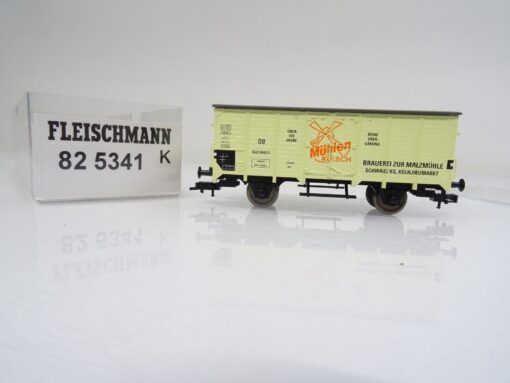 Fleischmann H0 825341 K gedeckter Brauereiwagen Mühlen Kölsch der DB in OVP PR40