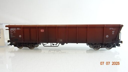 Fleischmann H0 845280 K Hochbordwagen mit Rolldach der DB in OVP PR8945 – Bild 3