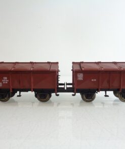 Fleischmann H0 AC Klappdeckelwagen 2 tlg. 348 044 DB BH735 o.