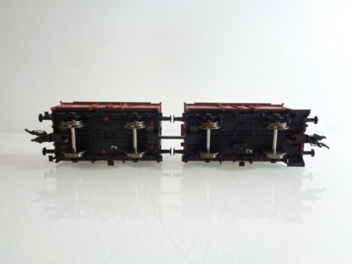 Fleischmann H0 AC Klappdeckelwagen 2 tlg. 348 044 DB BH735 o. – Bild 4
