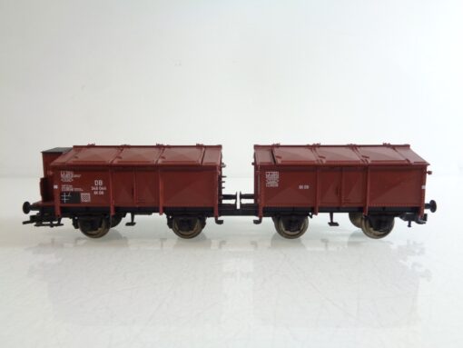 Fleischmann H0 AC Klappdeckelwagen 2 tlg. 348 044 DB BH735 o.