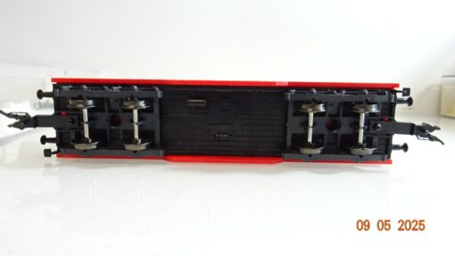 Fleischmann H0 Containerwagen mit 2 Container MSC der DB in EVP PR7557 – Bild 4