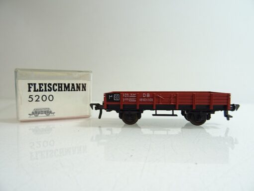 Fleischmann H0 K 5200 Niederbordwagen der DB  in OVP PR1178 – Bild 3