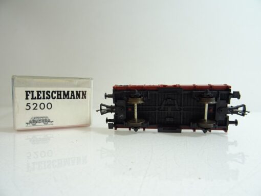 Fleischmann H0 K 5200 Niederbordwagen der DB  in OVP PR1178 – Bild 4